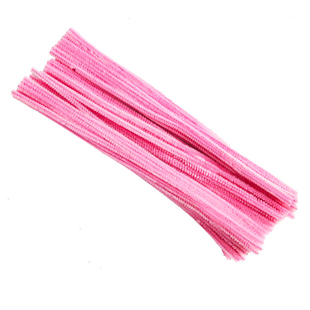 马卡龙色加密扭扭棒系diy花束仿绒花彩色毛根毛条幼儿园手工制作