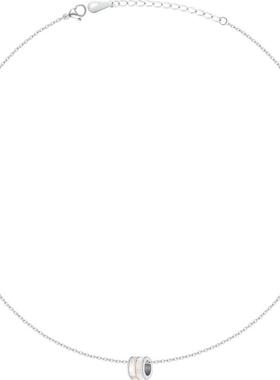 从爱之名白贝母转运珠项链女