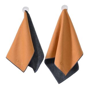 洁丽雅洗车毛巾双面擦车布加厚吸水不掉毛内饰专用大号麂皮珊瑚绒