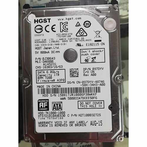 【询价】HTS721010A9E630适用