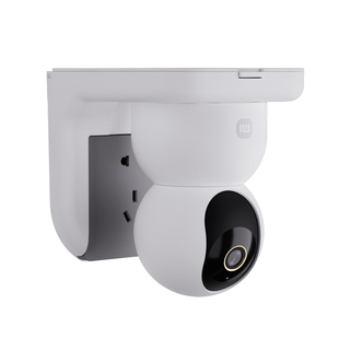 米舍监控摄像头支架免打孔室内室外家用倒挂底座摄像头墙上置物架