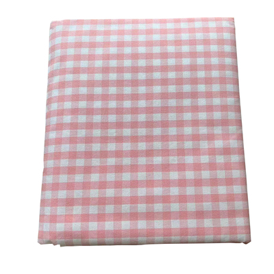 纯棉老粗布简约经典格子床单