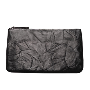 钱包一片式2025新款女士长款钱夹袋男式大钞现金收纳零钱包百元