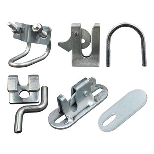 母猪产床配件大全定位猪栏门扣养猪设备配件猪栏卡扣产床全套配件