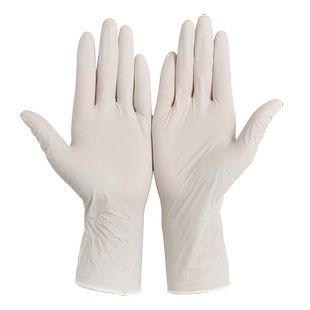 儿童一次性丁腈手套XS特小码小孩学生手小女士食品级丁晴餐饮家务