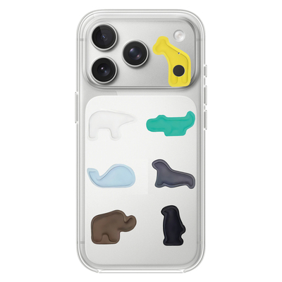 小动物适用于苹果17PROMAX透明手机壳硅胶可爱iPhone16PROMAX情侣15PRO卡通14VIVOOPPO13动漫12华为小米