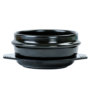 石锅拌饭专用石锅家用商用明火耐高温干烧不裂煲仔饭浅口煤气砂锅