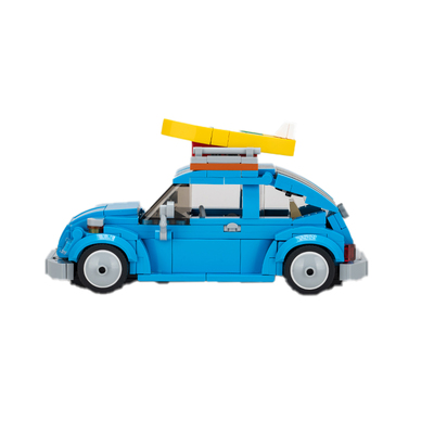 品铂PB8805集装箱夏日时光甲壳虫拼装积木汽车玩具模型摆件