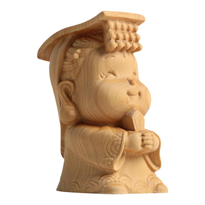 红木小号妈祖弥勒佛手把件工艺品