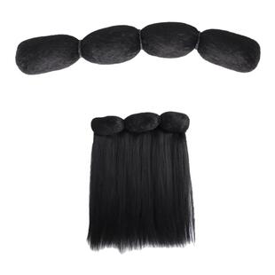 古装影视剧同款唐朝贵妃子造型假发包长条发棉棒多段式藕节垫发包