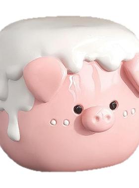 小猪落地摆件换鞋凳|茶几|边几