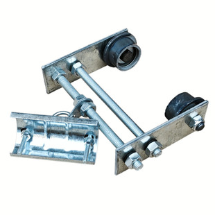 CH型弧形工字钢双轮拖缆滑车起重机电动葫芦电缆传导两轮拖线跑车