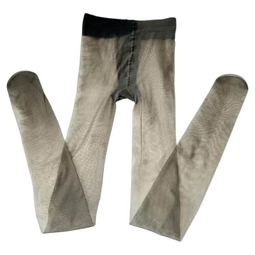 墨雪「空灵」0D天鹅绒莱卡超薄丝袜T裆茶色浅黑丝波点蝴蝶润丝