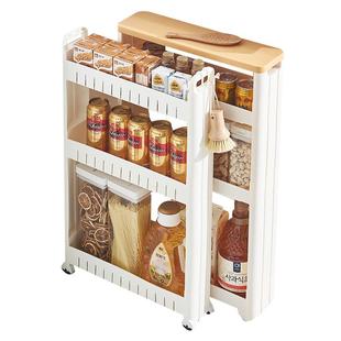 7/8/10cm缝隙超窄柜边缝冰箱卫生间厨房窄缝收纳储物夹缝置物架侧