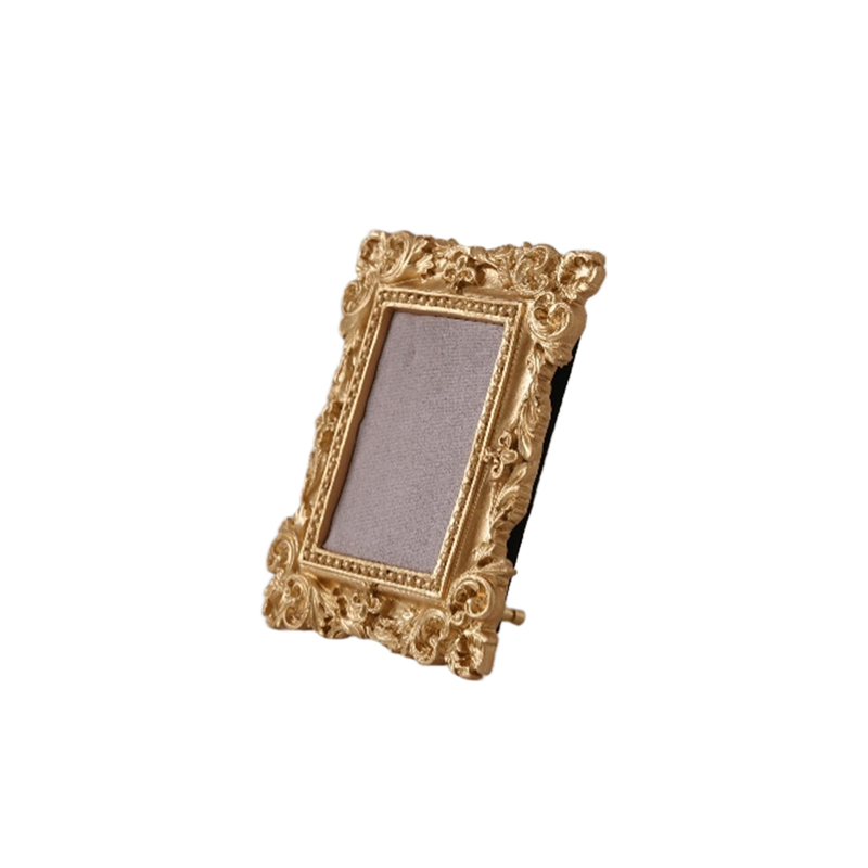 首饰展示架复古软包相框耳环收纳盘饰品珠宝店铺陈列拍摄道具摆件