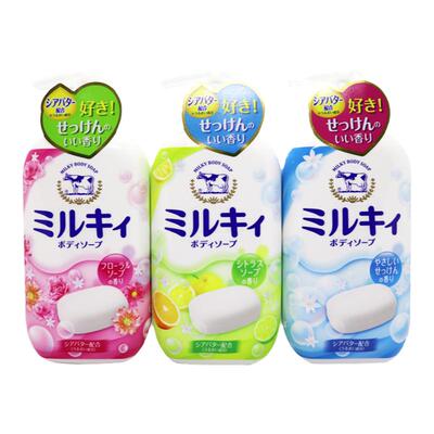 cow沐浴露皂香柑橘补充装360ml