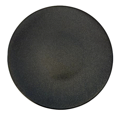 山野风窑变陶瓷餐厅摆台三件套碗碟盘高级会所一人份复古餐具套装