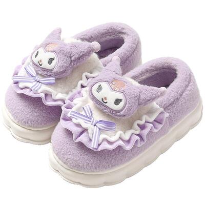 三丽鸥联名库洛米棉拖鞋女冬季