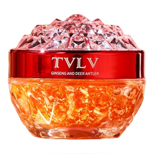 TVLV人参鹿茸养颜贵妇龙血膏补水保湿紧致麒麟竭精华护肤抗皱正品