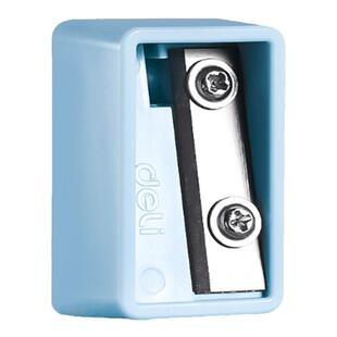 得力迷你卷笔刀儿童便携削笔刀小学生专用削笔刀小型刨笔刀铅笔削笔器美术生用转笔倒文具用品绞笔刀