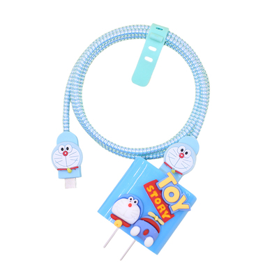 适用20W苹果充电器保护套缠绕线