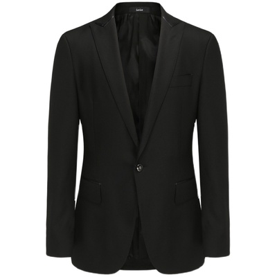 【特价清仓】Lavico/朗维高男士商务正装西服黑色一粒扣晚宴