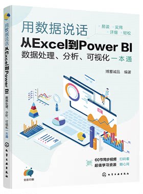 用数据说话 从Excel到Power BI数据处理 分析 可视化一本通 Excel+Power BI联合 轻松搞定数据分析 Excel及PowerBI入门参考书籍