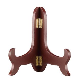 茶饼架实木茶饼拖普洱茶架子瓷盘摆放托架子家用白茶茶饼摆放支架