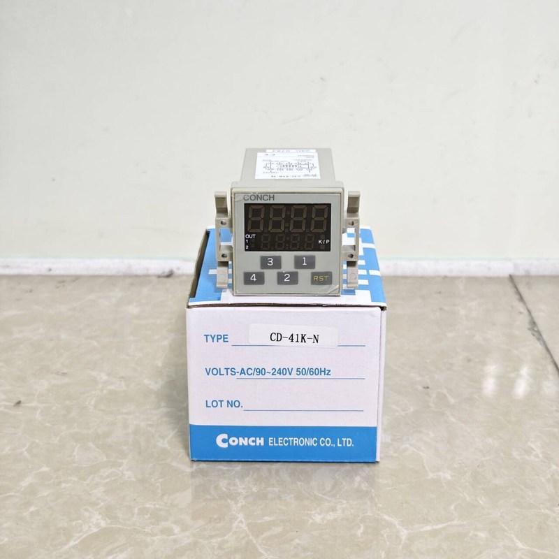 台湾CONCH计数器/TCD-41K/TA-41K/CD-61K-N/CD-41K-N孔48*48琦胜