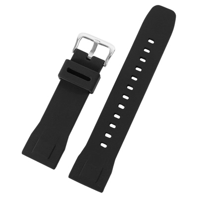适配卡西欧PROTREK运动登山系列PRW-60Y/50Y/70Y/30硅胶表带23mm