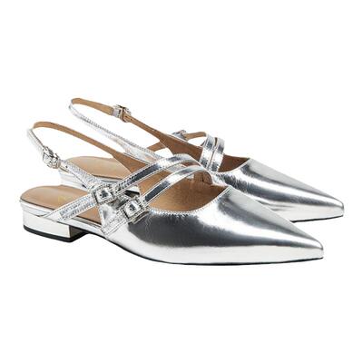 平底玛丽珍后空单鞋女后绊带凉鞋