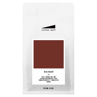 CoffeeBuff意式咖啡豆朱古力buff深烘油脂醇厚浓缩拼配250gE16