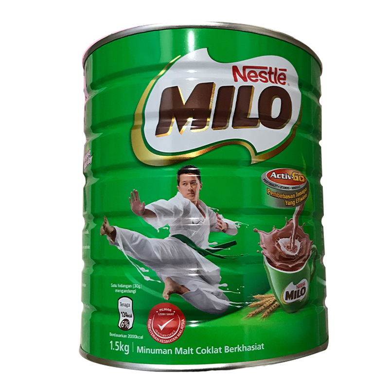 雀巢美禄milo马来西亚原装进口特产巧克力营养早餐可可粉1.5kg