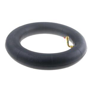 8.5寸直角90度弯嘴内胎 Zero 9电动滑板车气胎 8 1/2*2绿线口里胎