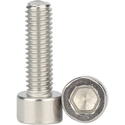 304圆柱头内六角螺栓不滚花M2.5