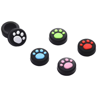 任天堂NS猫爪摇杆帽switch手柄蘑菇键帽switchlite精灵球摇杆保护套Joycon手柄oled摇杆帽配件
