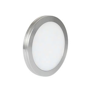 明装4-5W橱柜灯12V超薄LED灯80MM小圆灯房车灯酒柜灯展示盒装饰灯