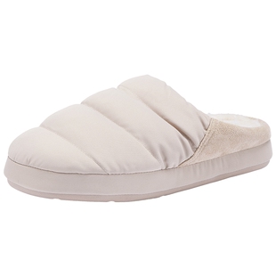 热风休闲家居拖女鞋2025年冬季新款加绒保暖轻便拖鞋室内半拖鞋子