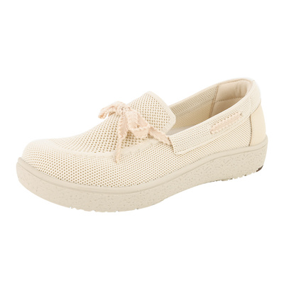 盼喜宽胖脚一脚蹬百搭帆船乐福鞋