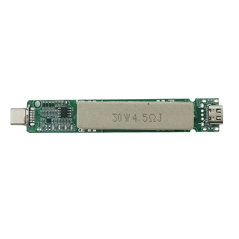 PDQC老化测试负载电阻自带快充取电诱骗板9V12V20V快充typC放电仪