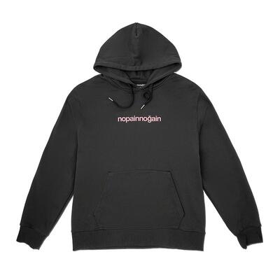 美式复古字母印花连帽卫衣