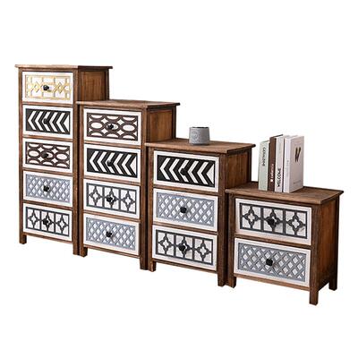 ins风经济美式收纳柜花园展览柜