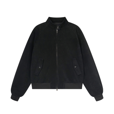 MANIFOLD·意大利头层牛反绒皮衣