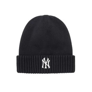 MLB官方 男女情侣复古显脸小休闲潮流百搭针织帽25冬季新款BNB13