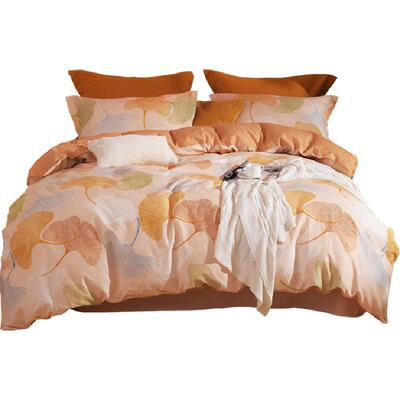 水星家纺全棉磨毛床品套件