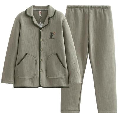 芬腾男士空气棉夹层睡衣