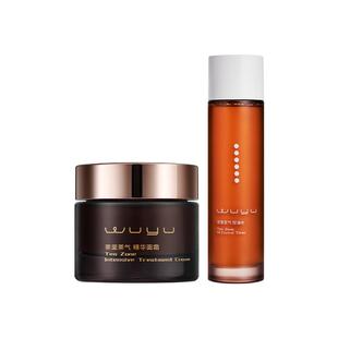 无语茶里茶气控油水233面霜组合改善油皮