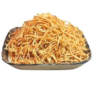 徐州馓子碎馓子商用细散子碎超细油茶手工馓子摆摊小把金丝馓子碎