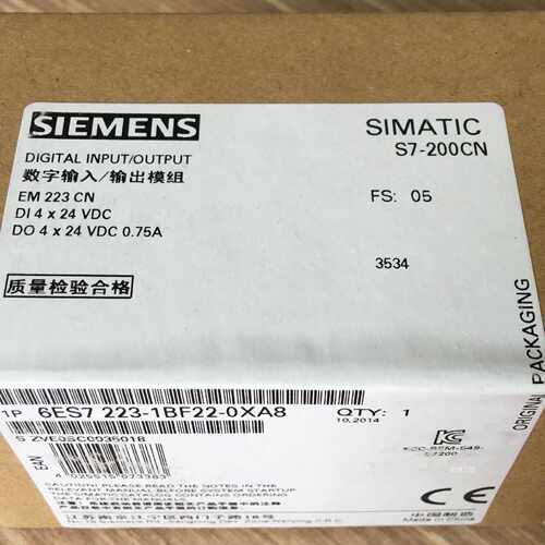 议价6ES7223-1BF22-0XA8西门子S7-200CNEM223数字量输入输出模块2