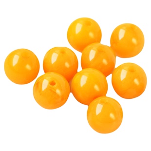 鸡油黄圆珠仿蜜蜡单珠散珠子金刚菩提手串配珠手工diy饰品隔珠